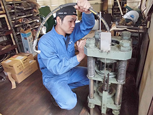油圧ホース製作2